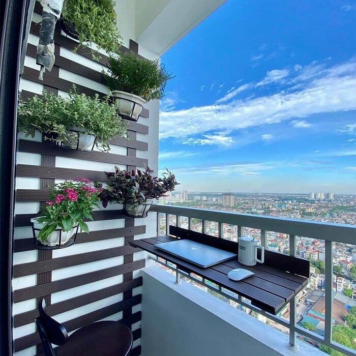 06 mẫu thiết kế tiểu cảnh ban công đẹp 1