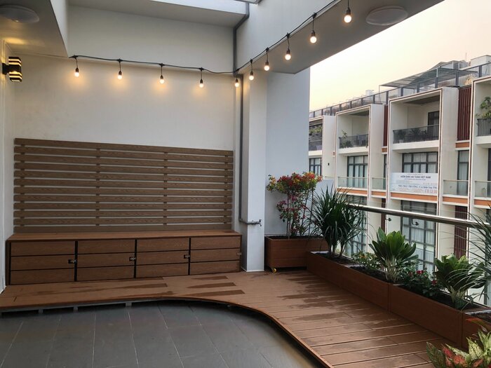 giải pháp thiết kế cảnh quan sân thượng thông minh 3