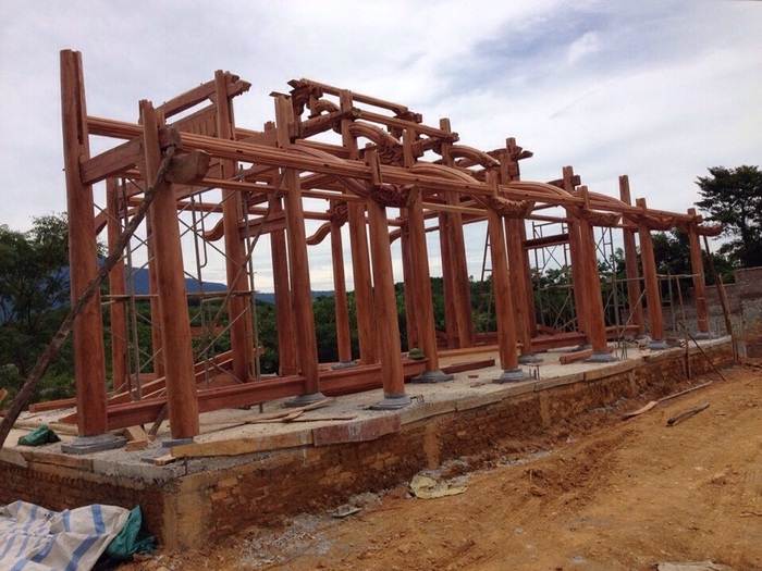quy trình thi công nhà gỗ phục dựng 4
